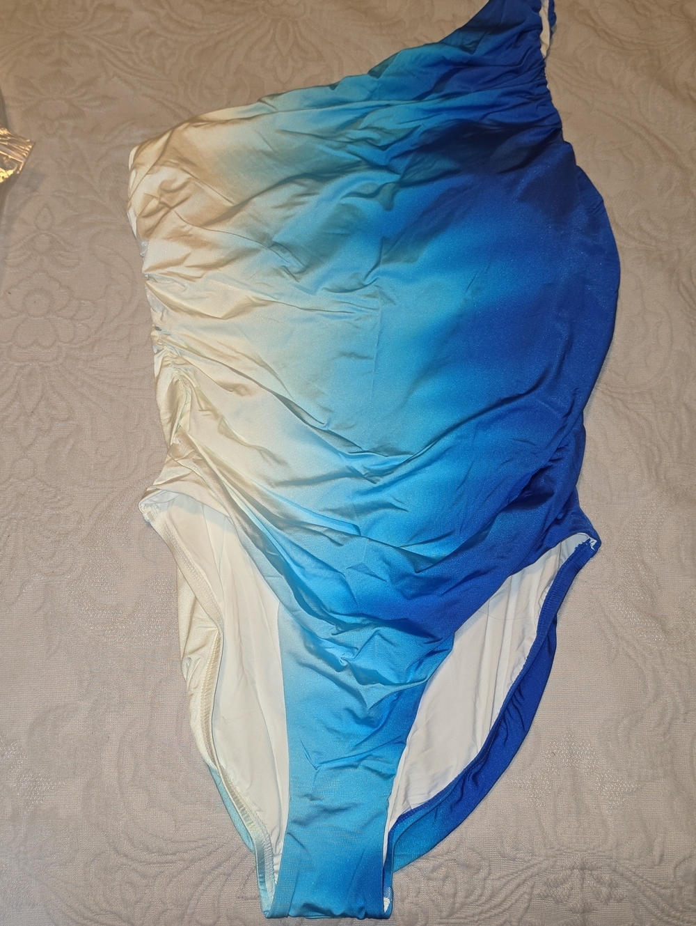 Women’s Ombre Blue One-Piece Swimsuit